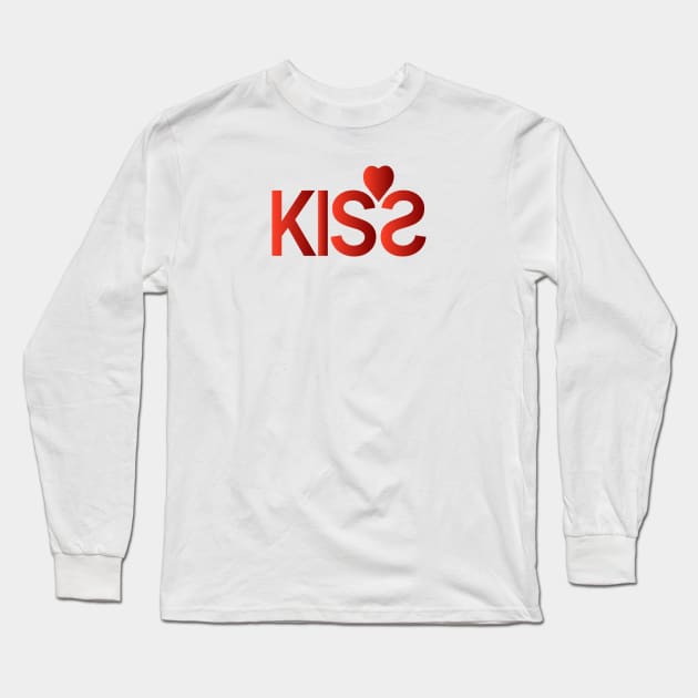 Hearth kiss Long Sleeve T-Shirt by Grazia